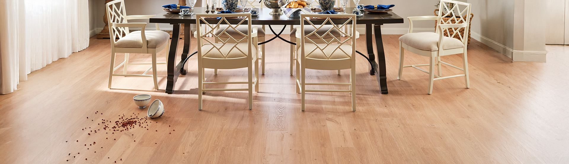 Dining room featuring Dwellings hard surface